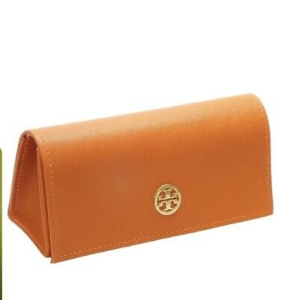 Tory Burch Leather Eyeglass Case